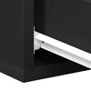 vidaXL Nástenné nočné stolíky 2ks, čierne 40x30x15cm, kompozitné drevo