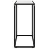 vidaXL Konzolov&yacute; stol&iacute;k biely 60x35x75 cm tvrden&eacute; sklo