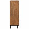 vidaXL Highboard Pr&iacute;rodn&aacute; 60 x 33,5 x 100 cm Pevn&eacute; ak&aacute;ciov&eacute; drevo