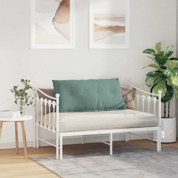 vidaXL Podu&scaron;ka na chrb&aacute;t Morsk&aacute; zelen&aacute; 100 x 50 cm Kord&uacute;rov&aacute; tkanina