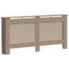 vidaXL Kryt na radi&aacute;tor 172x19x81,5 cm, MDF