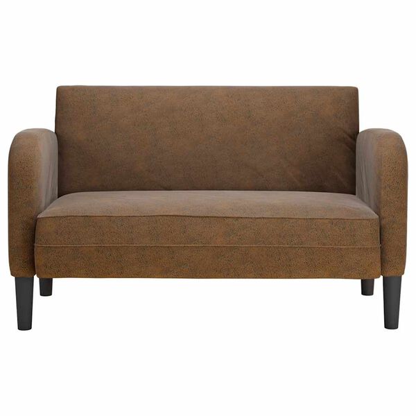 vidaXL Loveseat pohovka hned&aacute; 110 cm umel&aacute; koža