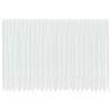 vidaXL Čipkov&aacute; z&aacute;clona so z&aacute;clonami Biela 245 x 600 cm Polyester