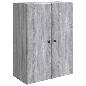 vidaXL N&aacute;stenn&aacute; skrinka 66 x 34,5 x 90 cm Kompozitn&eacute; drevo Siv&yacute; Sonoma