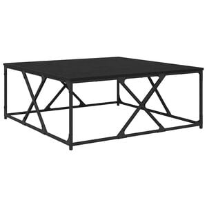 vidaXL Konferenčn&yacute; stol&iacute;k Čierny dub 100 x 100 x 40 cm