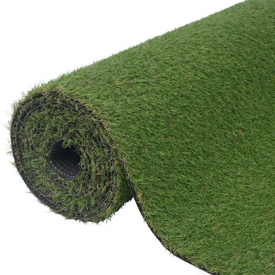 vidaXL Umelý trávnik 1x15 m/20 mm, zelený