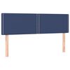vidaXL Boxspring posteľ s matracom modr&yacute; 140x190 cm l&aacute;tka