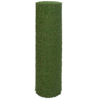 vidaXL Umelý trávnik 1x10 m/20 mm zelený