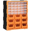 vidaXL Organiz&eacute;r s 39 z&aacute;suvkami 38x16x47 cm