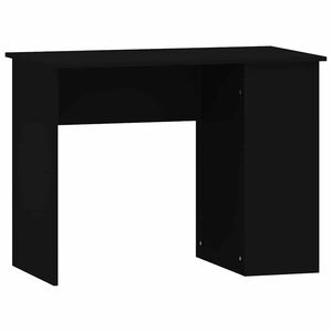 vidaXL St&ocirc;l čierny 100x55x75 cm spracovan&eacute; drevo