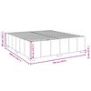 vidaXL Posteľn&yacute; r&aacute;m boxspring s matracom čierny 180x200 cm l&aacute;tka