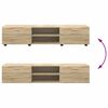 vidaXL Zostava TV skriniek N&aacute;stenn&yacute; FLORIN Sonoma dub Kompozitn&eacute; drevo