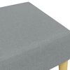 vidaXL Podnožka bledosiv&aacute; 77x55x31 cm l&aacute;tkov&aacute;