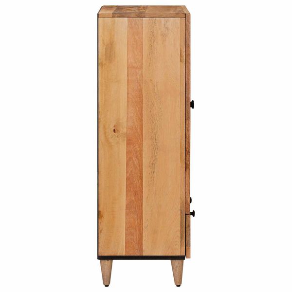 vidaXL Highboard Pr&iacute;rodn&aacute; 60 x 33,5 x 100 cm Mas&iacute;vne mango drevo