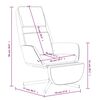 vidaXL Relaxačn&eacute; kreslo s podnožkou ružov&eacute; zamat