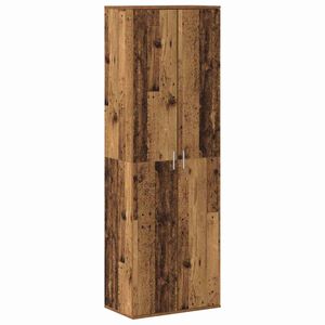 vidaXL Highboard 60 x 35 x 180 cm Kompozitn&eacute; drevo Star&eacute; drevo
