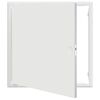 vidaXL Access Panel Biela 63 x 63 x 3 cm Oceľ