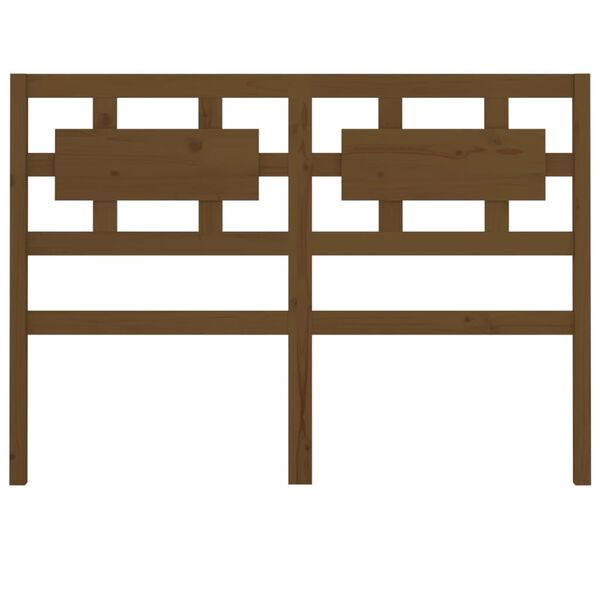 vidaXL Čelo postele medovo-hned&eacute; 205,5x4x100 cm mas&iacute;vna borovica