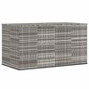 vidaXL Z&aacute;hradn&yacute; box na vank&uacute;&scaron;e PE ratan 194x100x103 cm siv&yacute;