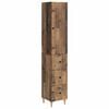 vidaXL Sada skr&iacute;ň 2 pcs 33 x 34,5 x 90 cm Kompozitn&eacute; drevo
