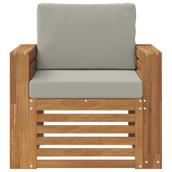 vidaXL Z&aacute;hradn&aacute; s&uacute;prava gaučov Mas&iacute;vne ak&aacute;ciov&eacute; drevo a polyester