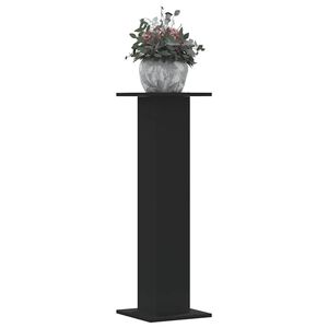 vidaXL Stojany na rastliny 2 ks čierne 30x30x95 cm kompozitn&eacute; drevo