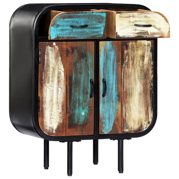 vidaXL Komoda 60x30x75 cm, recyklovaný masív