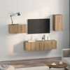 vidaXL Zostava TV skriniek 4 pcs dub artisan 30.5 x 30 x 60 cm