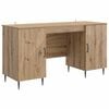 vidaXL St&ocirc;l Dub artisan Kompozitn&eacute; drevo 142,5 x 50 x 75 cm