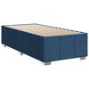 vidaXL Boxspring posteľ s matracom modrá 100x200 cm látka