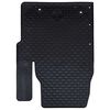 vidaXL Autokoberec 3 pcs Čierny vhodn&eacute; pre TRANSIT CUSTOM 2023- Guma
