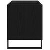vidaXL Skrinka na gramofónové platne Čierny dub 85 x 38 x 48 cm