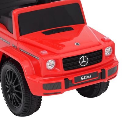 vidaXL Autíčko na tlačenie Mercedes-Benz G63 červené