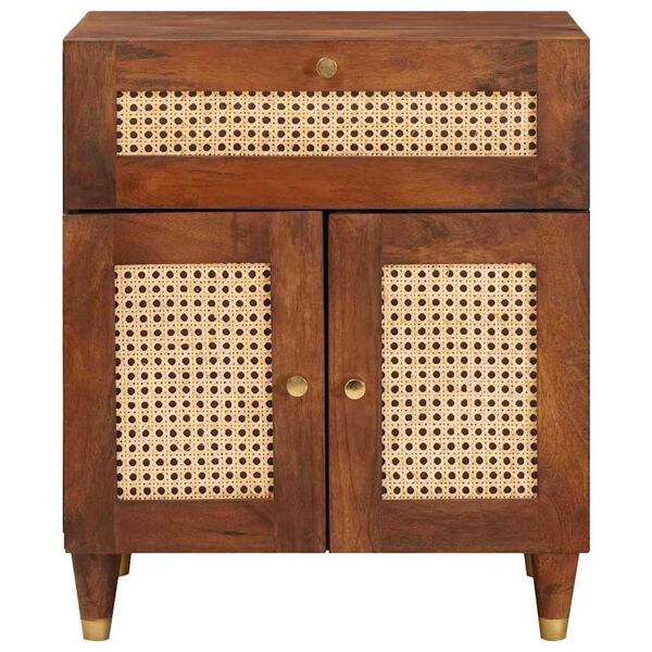 vidaXL Nočn&eacute; stol&iacute;ky so z&aacute;suvkou 50 x 33 x 60 cm Mas&iacute;vne mango drevo