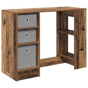 vidaXL St&ocirc;l Star&eacute; drevo 100 x 40 x 75 cm Kompozitn&eacute; drevo
