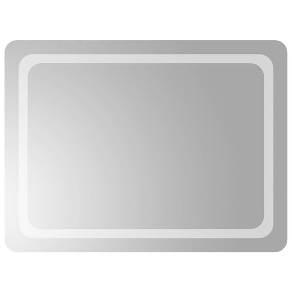 vidaXL LED k&uacute;peľňov&eacute; zrkadlo 60x80 cm