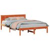 vidaXL Rám postele Hnedá 160 x 200 cm Borovicový masív