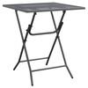 vidaXL Z&aacute;hradn&yacute; st&ocirc;l 60x60x72 cm sieťovina expandovan&yacute; kov antracit