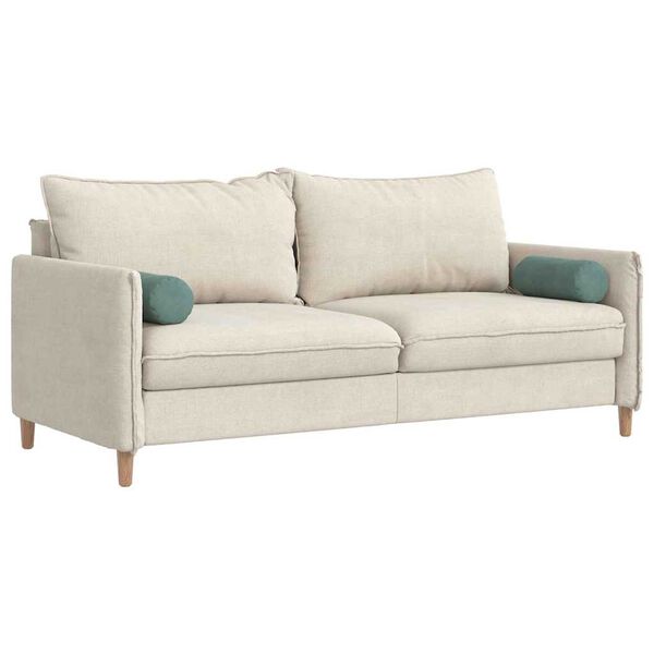 vidaXL Podložkov&eacute; vank&uacute;&scaron;e 2 pcs Morsk&aacute; zelen&aacute; &Oslash; 15 x 40 cm