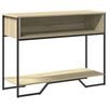 vidaXL Konzolov&yacute; stol&iacute;k dub sonoma 100x35x74,5 cm kompozitn&eacute; drevo