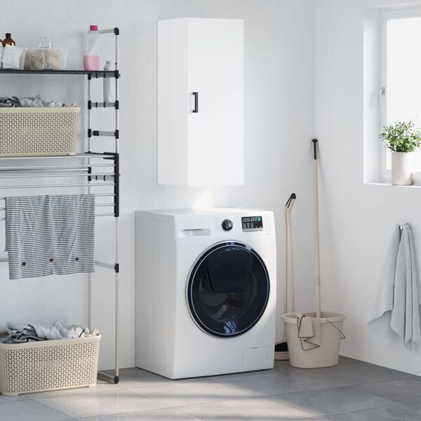 vidaXL N&aacute;stenn&aacute; skrinka biela 34,5x34x90 cm