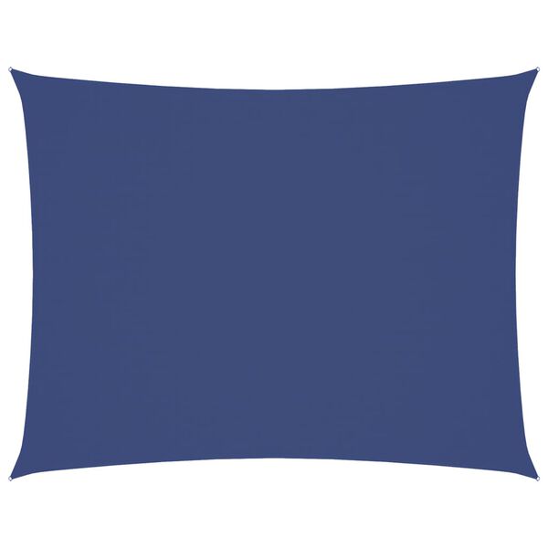 vidaXL Tieniaca plachta oxfordsk&aacute; l&aacute;tka obdĺžnikov&aacute; 5x6 m modr&aacute;