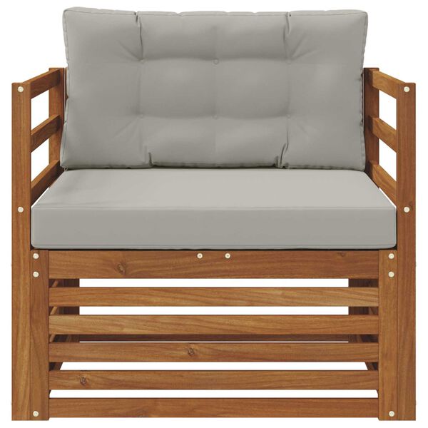 vidaXL Z&aacute;hradn&aacute; s&uacute;prava gaučov Mas&iacute;vne ak&aacute;ciov&eacute; drevo a polyester