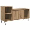vidaXL TV skrinka 100 x 35 x 55 cm Remeseln&yacute; dub Kompozitn&eacute; drevo