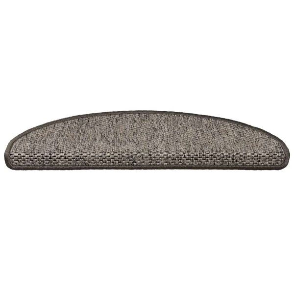 vidaXL Samolepiace nášľapy na schody, sisalový vzhľad 15 ks 65x21x4 cm