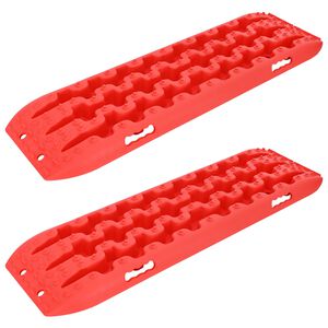 vidaXL Z&aacute;chrann&aacute; doska 2 ks Červen&aacute; 106 x 30,5 x 7 cm Reinforced Nylon