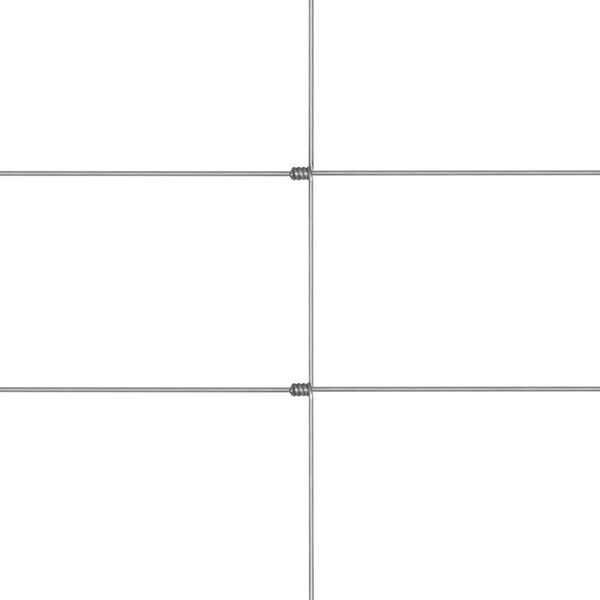 vidaXL Záhradný plot pozinkovaná oceľ strieborný 50x1,6 m