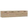 vidaXL N&aacute;stenn&eacute; skrinky 2 ks dub sonoma 60x36,5x35 cm spracovan&eacute; drevo