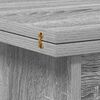 vidaXL Konferenčný stolík Sivý Sonoma 55 x 54,5 x 45 cm
