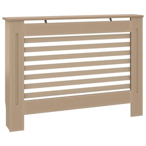 vidaXL Kryt na radi&aacute;tor 112x19x81,5 cm, MDF